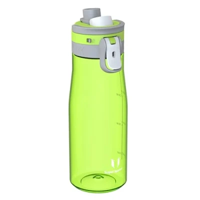 Image of Super Sparrow Water Bottle 1000ml One Tap TouchGulp Non Toxic BPA Free Lightweight &amp; Sustainable Tritan Bottles for Sports, Travel, Outdoors