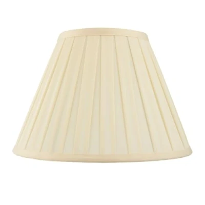 Image of CARLA 10&quot; Cream Pleated Empire Lamp Shade