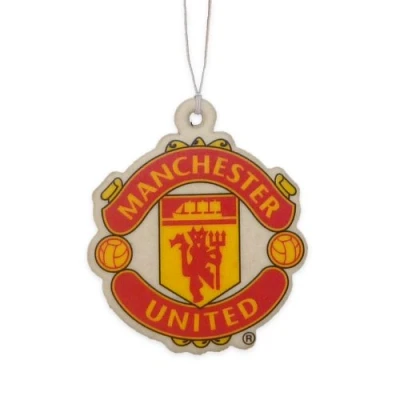 Image of Manchester United Crest Air Freshener Multi Colour