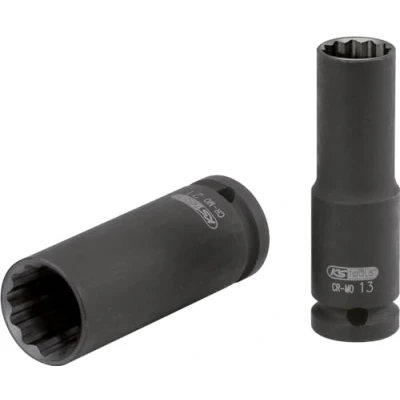 Image of KS TOOLS 515.0977 1/2&quot; Bi hex impact socket, long, 31mm