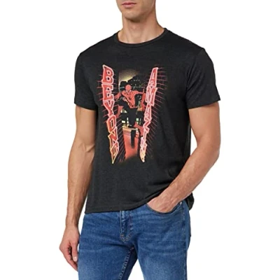 Image of Marvel Men&#039;s Memarcots242 T Shirt, Anthracite, 3XL