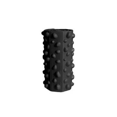 Image of Fitness Mad Acupressure Pebble Rock Mat Folding Reflexology Massage for Feet, Back &amp; Hands Compact Portable to Aid Pain Relief Muscle Fatigue