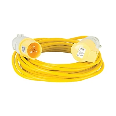 Image of Defender Loose Lead Yellow 1.5mm2 10m 110V