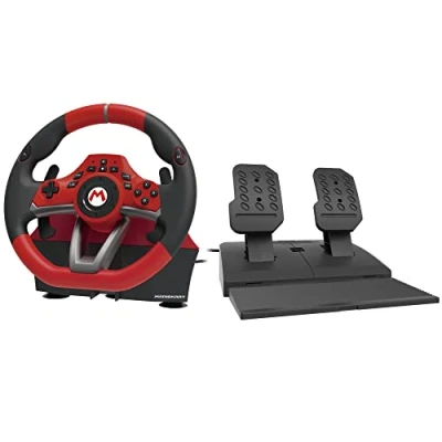 Image of Hori Kart Racing Wheel Pro Deluxe NSW 228U Nintendo Switch/PC