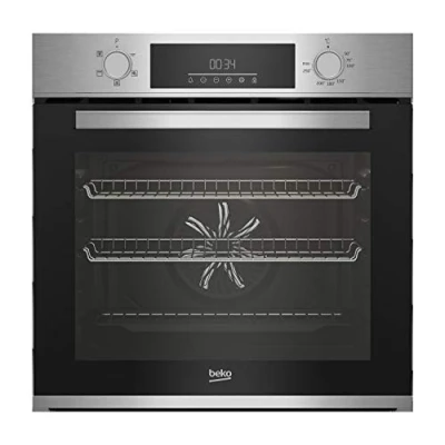 Image of Beko 66L Electric Built in Single Oven with Steam Cleaning Stainless Steel