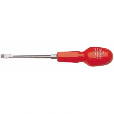 Image of Draper 6mm x 100mm Plain Slot Cabinet Pattern Screwdriver (14080)