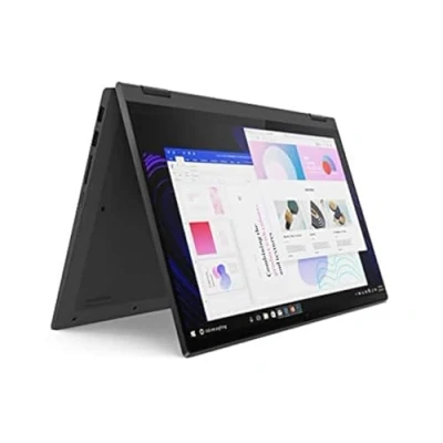 Image of Lenovo 2022 IdeaPad Flex 5 2 in 1 14&quot; FHD IPS Touchscreen Laptop, Intel Core i3 1115G4 Processor, 4GB RAM, 128GB SSD, HDMI, WiFi, Bluetooth, Webcam, Windows 10 S, Abyss Blue, IFT 32GB USB Drive
