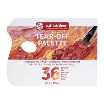 Image of Talens Art Creation Tear Off Palette, 30 cm x 22.5 cm, Brown