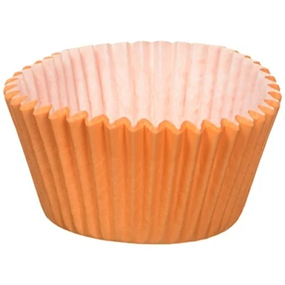 Image of Holly Cupcakes 180 Excellent Quality Orange Muffin Cases