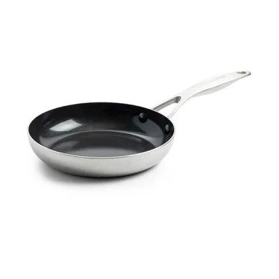 Image of GreenPan Frying Pan Geneva Stainless Steel ø 20 cm ceramic non stick coating