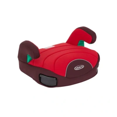 Image of Graco Eversure Lite R129 Backless Booster Car Seat, Lightweight at only 2.1kg, Suitable from approx. 7 to 12 years (135 150cm), Cherry fashion
