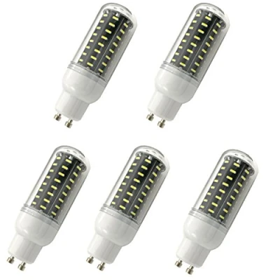 Image of Aoxdi GU10 LED Bulbs 7W, Cool White, 72 SMD 4014 Spotllight Bulbs, 80W Halogen Equivalent, Non Dimmable Energy Saving for Home, AC 220 240V, 5 Pack (Cool White)
