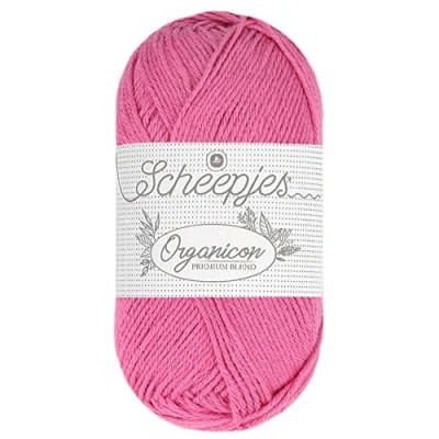 Image of Scheepjes Organicon 248 Pink Elephant Yarn 1x50g