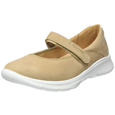 Image of Ganter Women&#039;s Ina Sneaker, Lighttoffee, 4.5 UK