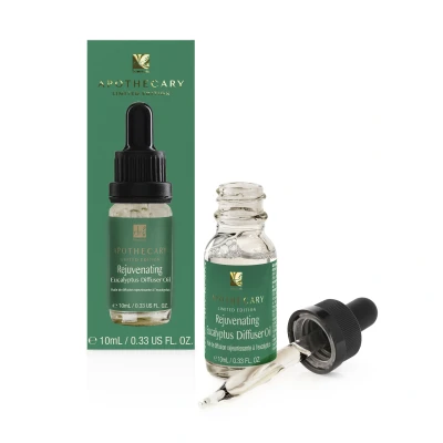 Image of Dr Botanicals Rejuvenating Eucalyptus Essential Oil for Diffuser Experience The Power of Pure Energy and Focus Invigorate Your Senses &amp; Refreshing Aroma with Our