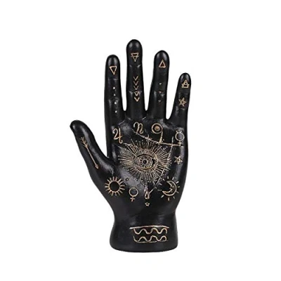 Image of Pacific Giftware Palmistry Hand Fortune Teller Resin Figurine Statue
