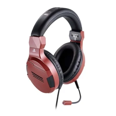 Image of ﻿Playstation 4 HW Bigben Stereo Gaming Headset v3 (Red)