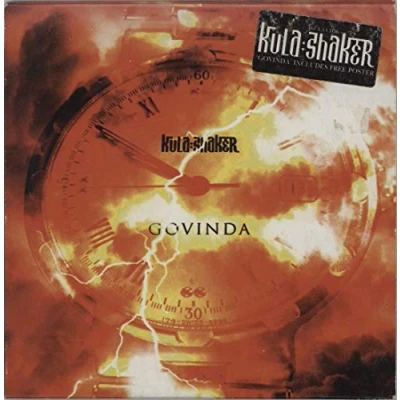 Image of Kula Shaker Govinda + Poster 1996 UK CD single KULACD5K