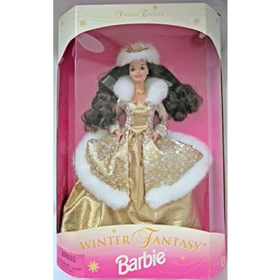 Image of 1995 Sam&#039;s Club Winter Fantasy Barbie Doll Special Edt