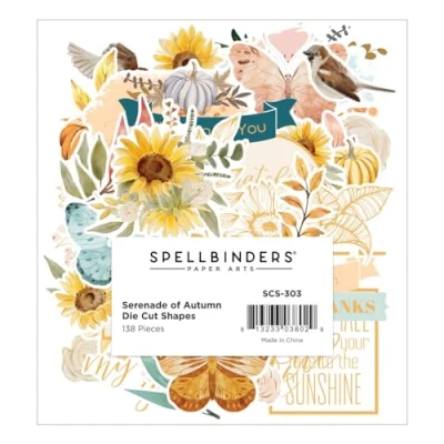 Image of Spellbinders Printed Die Cuts, Various, ONE