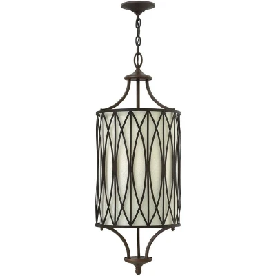 Image of Walden 3 Light Ceiling Pendant Victorian Bronze, E14