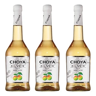 Image of Choya Silver Japanese Ume Fruit Liqueur 500ml 10% Alc./Vol(Pack of 3)