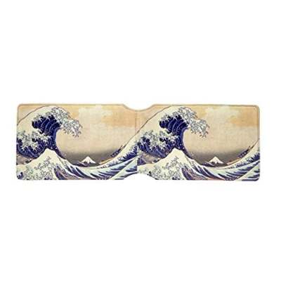 Image of Katsushika Hokusai The Great Wave Off Kanagawa Masterpieces of Art Oyster Card Holder