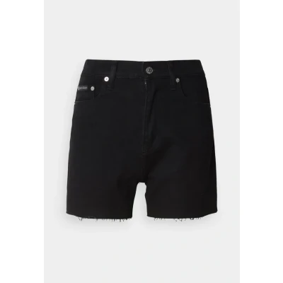 Image of Calvin Klein Jeans 90S Denim shorts, Women&#039;s, Size: 30, black