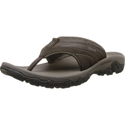 Image of Teva Men&#039;s Pajaro Flip Flop, Turkish Coffee, 8 UK