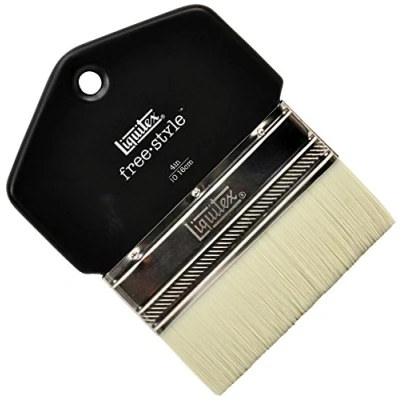 Image of Liquitex Professional Freestyle Large Scale Brush, Paddle 4 inch, Silver