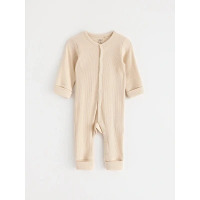 Image of Lindex Jumpsuit for kids, Size: 0 1m, Light beige