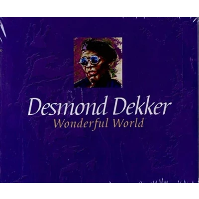 Image of Desmond Dekker Wonderful World 1996 UK CD single CDTRO9113