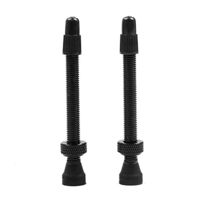 Image of Nutrak Presta tubeless valve with removeable core aluminium 55mm