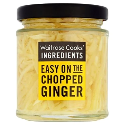 Image of Cooks&#039; Ingredients Chopped Ginger in White Wine Vinegar Waitrose 180g