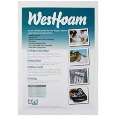 Image of Westfoam 5mm A4 Foamboard White (Pack of 5 Sheets)