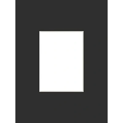 Image of Nielsen Standard Black Picture Frame and 50 x 70 cm with 29 44 Aperture