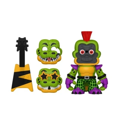 Image of Funko Five Nights At Freddy&#039;s (FNAF) Snap: RR Glamrock Chica the Chicken &amp; Gator2PK Collectable Vinyl Figure Gift Idea Official Merchandise