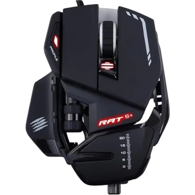 Image of MAD CATZ RAT 6+ Gaming Mouse Black