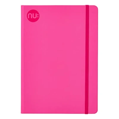 Image of NU Notebooks Pink Journal Spectrum Range A5 Lined Notebook Daily Planner Note Pad 160 Pages