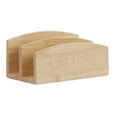 Image of APOLLO THE HOUSEWARES BRAND 8465 RB Letter Rack, Multi Colour, 20x12.2x10, Wood