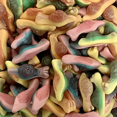 Image of Jelly Filled Snails 700g Re Sealable Pouch by The Gourmet Sweet Company