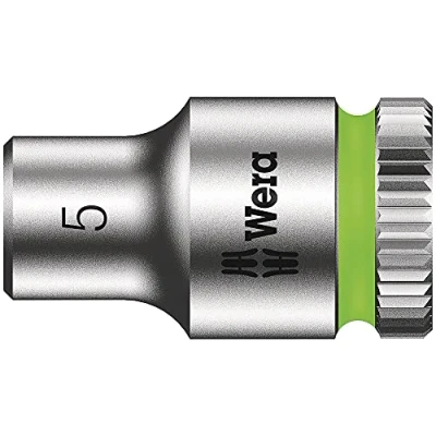 Image of Wera Zyklop Socket 1/4in Drive 5mm