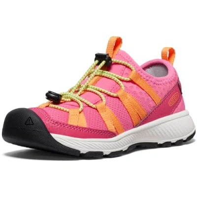 Image of Keen Motozoa Unisex Hiking shoes for kids, Size: 2, Red Imitation leather/ textile