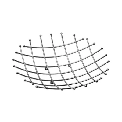 Image of Premier Housewares Lattice Fruit Basket Chrome, 33 cm