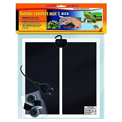 Image of sera Reptile Thermal Comfort Mat S / 14 W Heat Heating Mats for Reptiles, Amphibians and Invertebrates in Terrariums