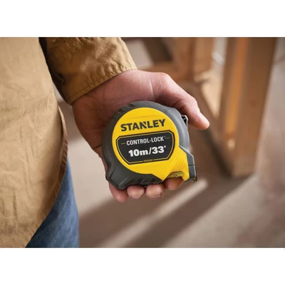 Image of STANLEY CONTROL 10M/33FT X 25MM TAPE STHT37237 5