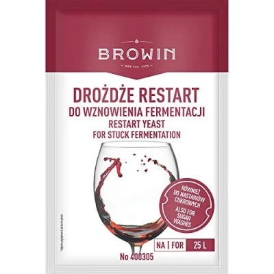Image of Restart Wine yeast Browin