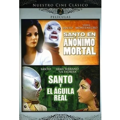 Image of Santo En Anonimo Mortal &amp; Y El Aguila Real [DVD] [Region 1] [US Import] [NTSC]