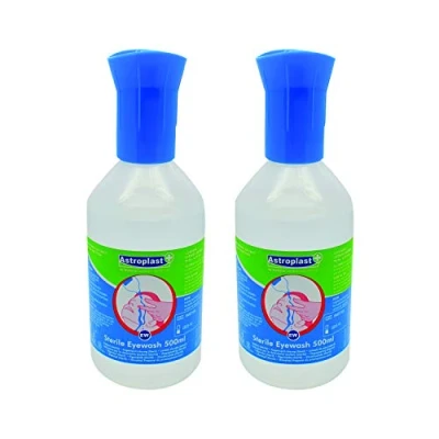 Image of Wallace Cameron Sterile Eye Wash 500ml (Pack of 2) 2405093