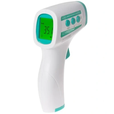 Image of Maile Forehead Thermometer for Baby, Children, Adults &amp; Objects Non Contact Infrared with Instant Reading, Fever Alarm, LCD Display, C/F Switch